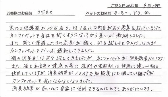 お客様の声